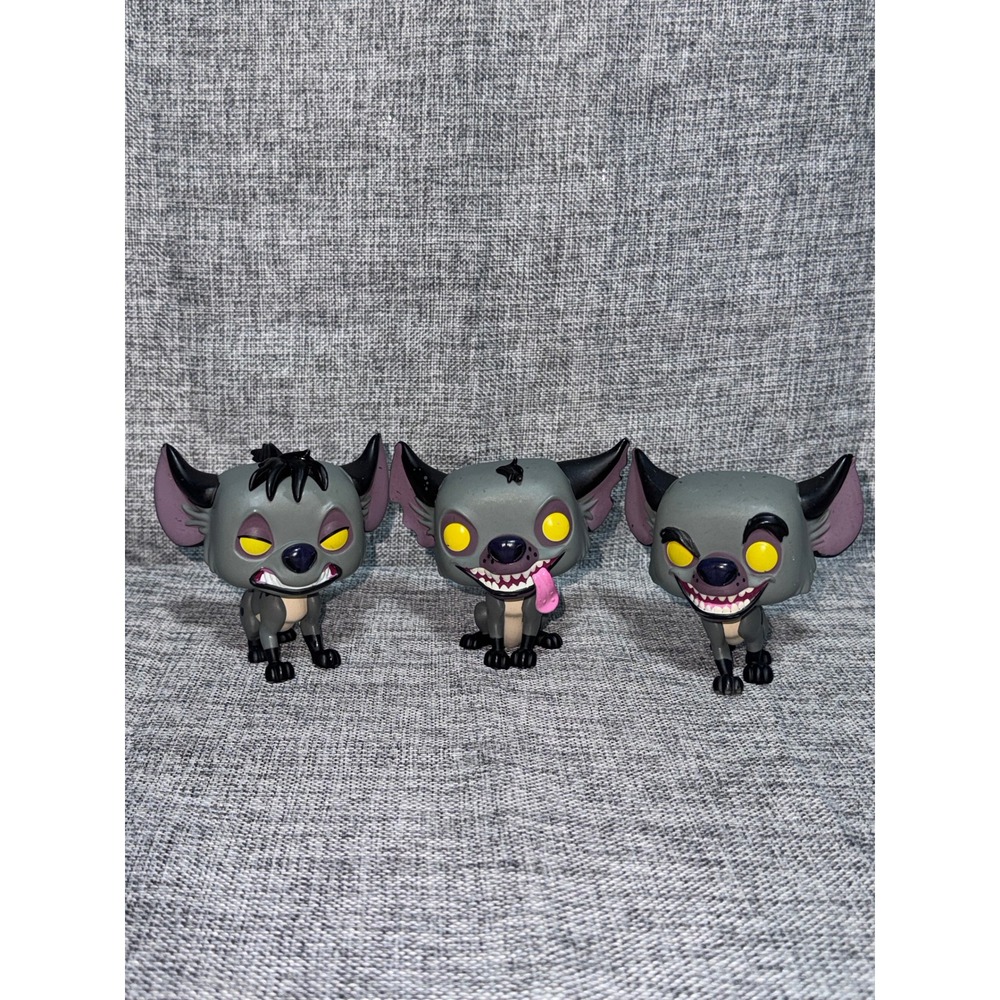 Funko Pop Disney Lion King Hyenas Shenzi Banzai Ed 3 Pack Vinyl Figures OOB